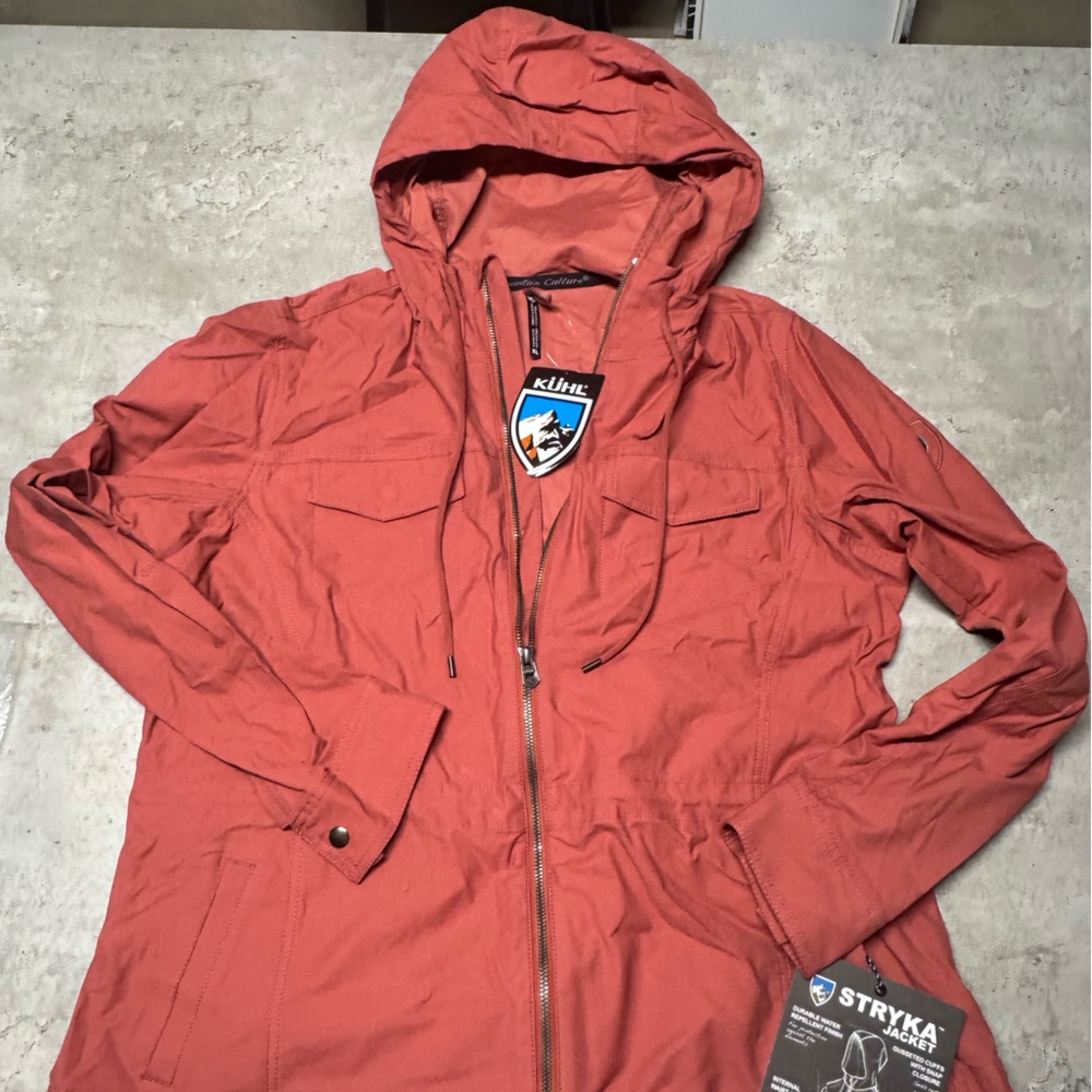 Kuhl’s Rust Raincoat